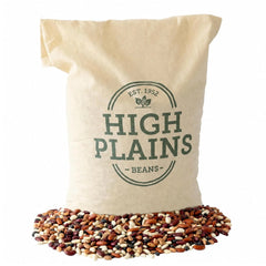 High Plains Beans 9 Bean Soup Mix, 10 lb Bag, Premium Dried Bean Blend | Nine Varieties for Hearty Soups and Stews, Triple-Cleaned, High in Protein and Fiber, Gluten Free, Grown in the USA