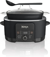 Ninja® PossibleCooker™ PLUS 12-in-1, 8.5-qt, Black, MC1010 | 12-in-1 replaces 12 appliances, Sous Vide & Proof, glass lid, nonstick oven-safe pot to 500°F, cooker-to-oven-to-table.