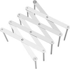 Adjustable Plate Organizer Rack,Multi Function Storage Rack Divider for Slow Cooker Cooking Telescopic