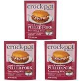 Crock-Pot Pulled Pork Seasoning Mix, 1.25 Ounce (Pack of 3)