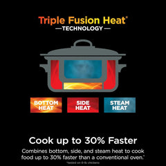 Ninja® PossibleCooker™ PLUS 12-in-1, 8.5-qt, Black, MC1010 | 12-in-1 replaces 12 appliances, Sous Vide & Proof, glass lid, nonstick oven-safe pot to 500°F, cooker-to-oven-to-table.