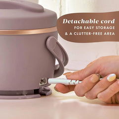 Crock-Pot 20oz Portable Electric Food Warmer, Personal Lunch Box Keeps Food Spill-Free & Warm, Ideal for Travel, Work, School, Car, On-the-Go, Dishwasher-Safe, Giftable, Blush Pink (Pack of 4)