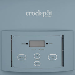Crock-Pot® Design Series 7-Quart Programmable Slow Cooker, Morning Haze Blue