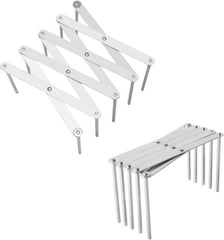 Adjustable Plate Organizer Rack,Multi Function Storage Rack Divider for Slow Cooker Cooking Telescopic
