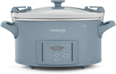 Crock-Pot® Design Series 7-Quart Programmable Slow Cooker, Morning Haze Blue