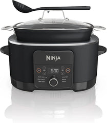 Ninja® PossibleCooker™ PLUS 12-in-1, 8.5-qt, Black, MC1010 | 12-in-1 replaces 12 appliances, Sous Vide & Proof, glass lid, nonstick oven-safe pot to 500°F, cooker-to-oven-to-table.