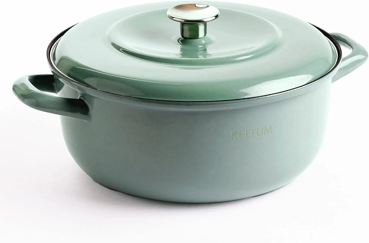 3.1 L Enameled Dutch Oven, Green