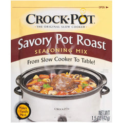 Crock Pot Seasoning Mix, Savory Pot Roast, 1.5 Ounce