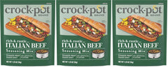 Crock-Pot Italian Beef Seasoning Mix, 1.25 Ounce (Pack of 3)