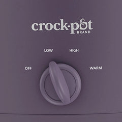 Crock-Pot® Design Series 7-Quart Manual Slow Cooker, Purple Potato